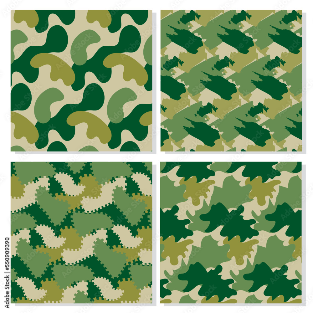 military pattern set army soldier