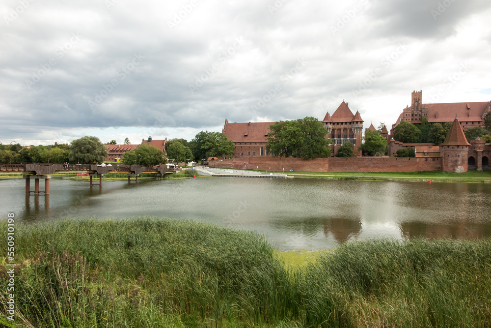 Castle in Malbork, Poland Castle in Malbork, Poland