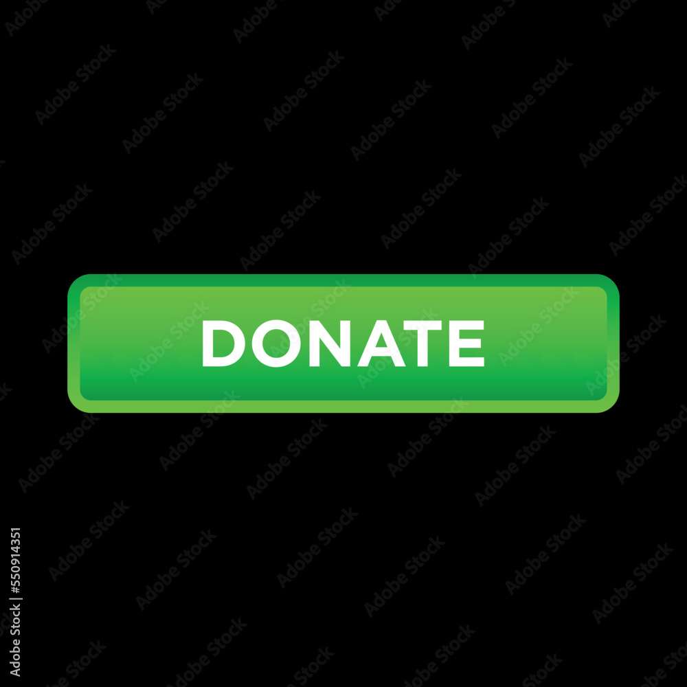 donate button website vector template donate button website vector template