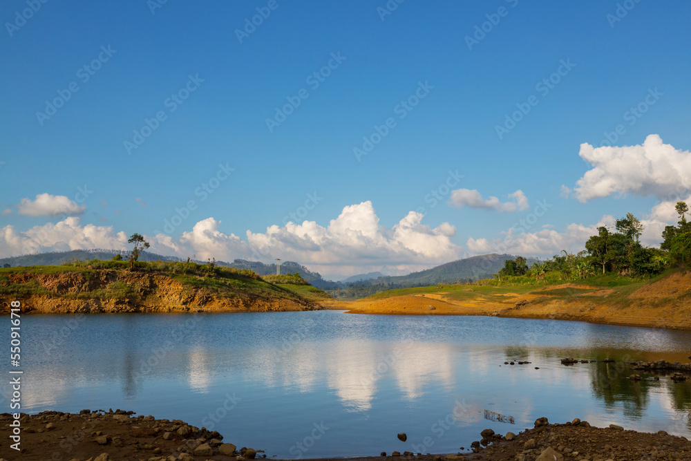 Lake on Sri Lanka