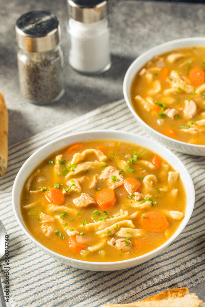 Homemade Chicken Noodle Soup