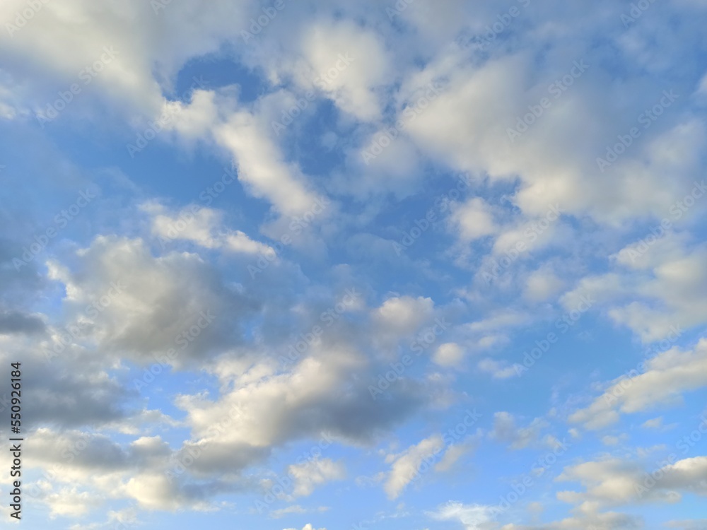 Obraz premium blue sky with clouds