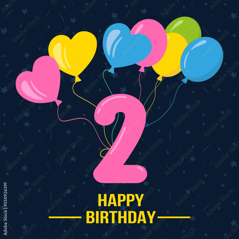 download happy birthday, birthday wishes,... Happy 2th birthday, Happy birthday wishes cards, Birthday wishes ...