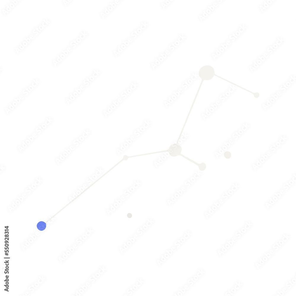 Star constellation line art illustration Star constellation line art illustration
