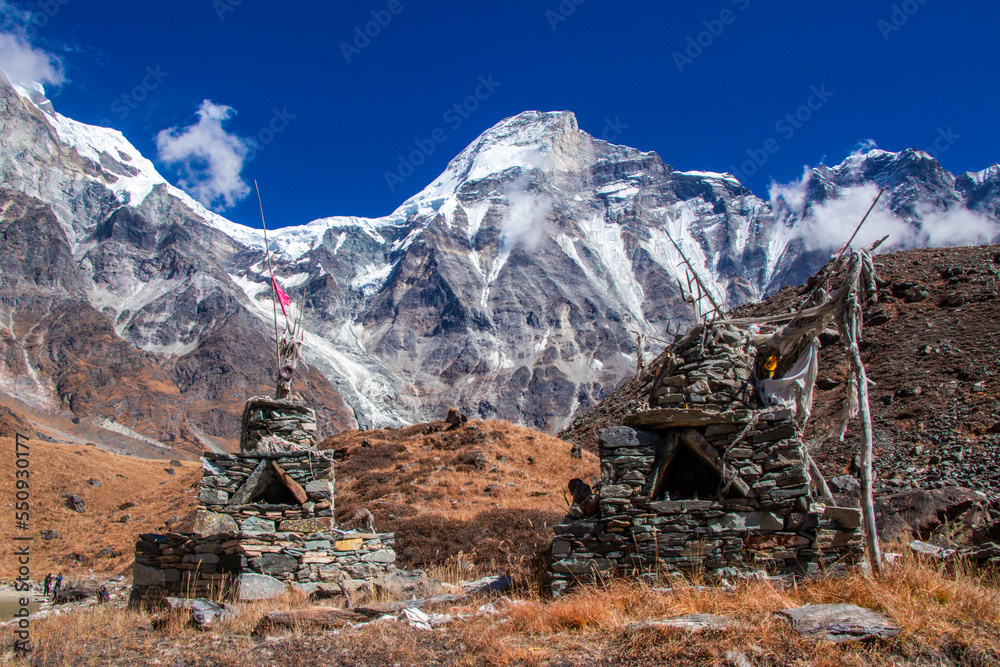 Mt. Api Base Camp Trek in the Himalaya Mountains of Nepal in Darchula