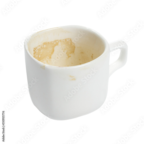 A cup of coffee. Have some coffee. Empty cup after coffee