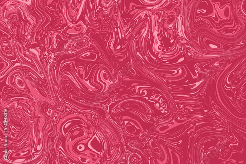 Abstract Viva Magenta liquid gradient background. Red maroon textured pattern. Trendy color of the year 2023 wallpaper.