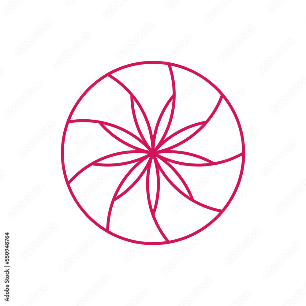 Flower Logo Illustration - Nature wedding bloom blossom garden Hawaii art exotic tropical flora Flower Logo Illustration - Nature wedding bloom blossom garden Hawaii art exotic tropical flora