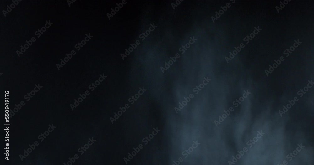Spooky magic VFX Halloween. Atmospheric smoke VFX element in 4k Slow-motion. Haze background. Dust, smoke cloud. Smoke on black background. White smoke crawls and floats through space on black bg Spooky magic VFX Halloween. Atmospheric smoke VFX element in 4k Slow-motion. Haze background. Dust, smoke cloud. Smoke on black background. White smoke crawls and floats through space on black bg