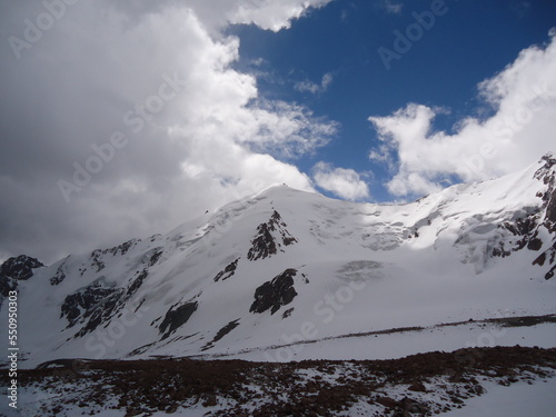 snowy peaks