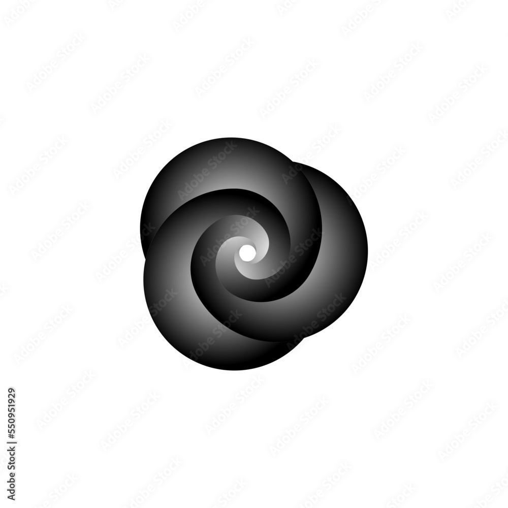 Vortex Circle logo abstract circle shape - spiral motion twirl twist curve rotation spin whirlpool radial warp geometric shape for businesses - spinning circle Vortex Circle logo abstract circle shape - spiral motion twirl twist curve rotation spin whirlpool radial warp geometric shape for businesses - spinning circle