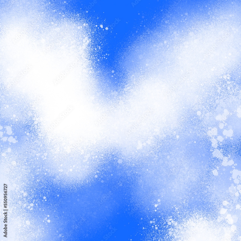 Fototapeta premium illustration on the theme of the winter sky with clouds as a background