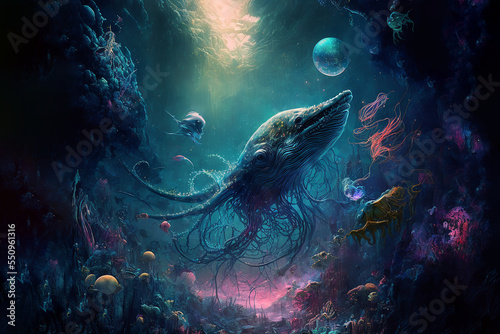 Underwater Sea Landscape © Derek