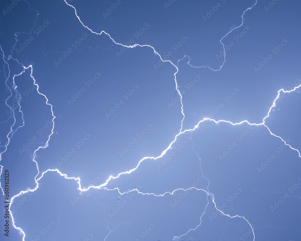 Lightning striking in the sky Lightning striking in the sky