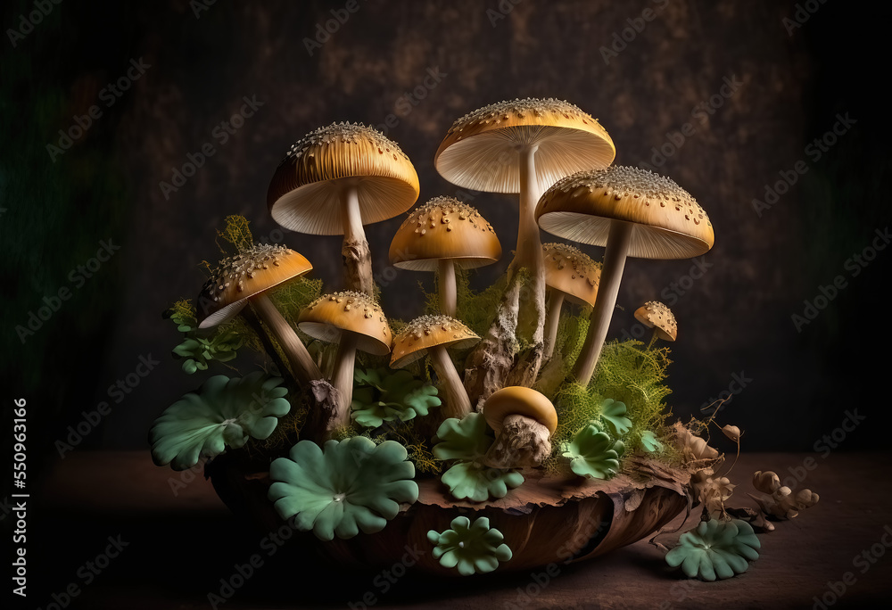 Fototapeta premium Mushrooms No.09
