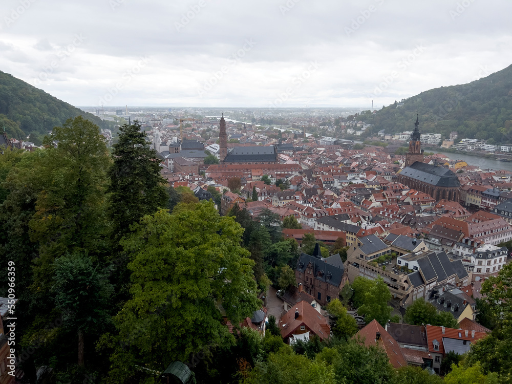 The beautiful and historic city of Heidelberg.
