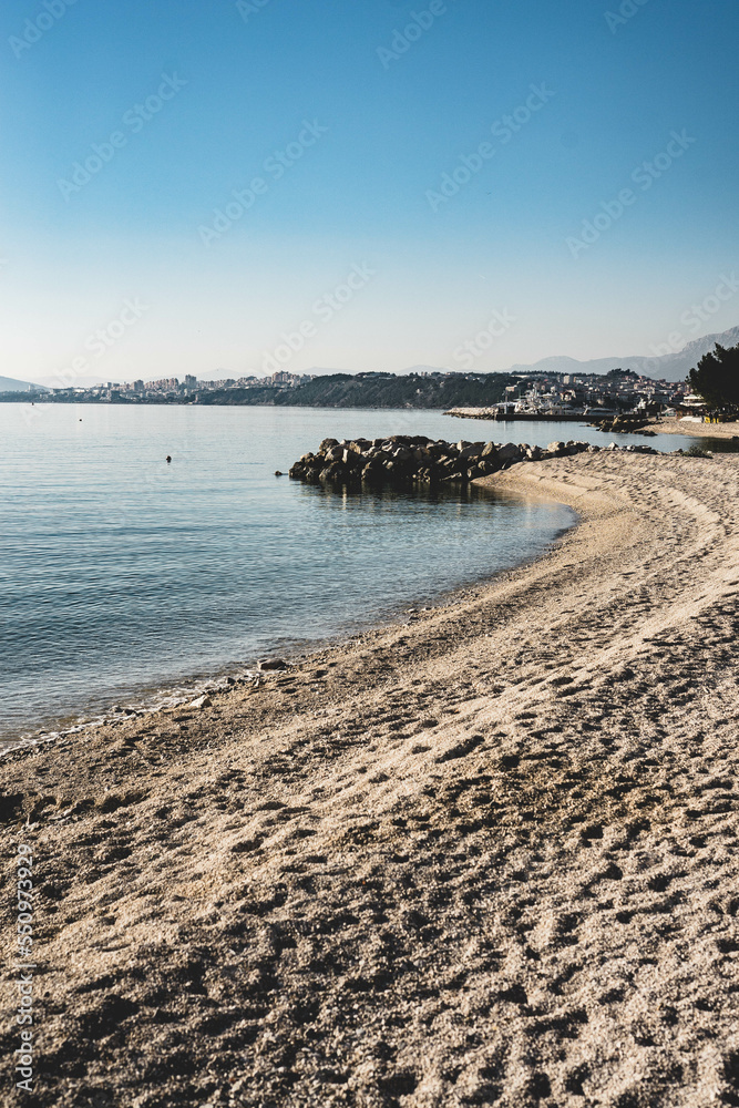 Relaxing on the beach