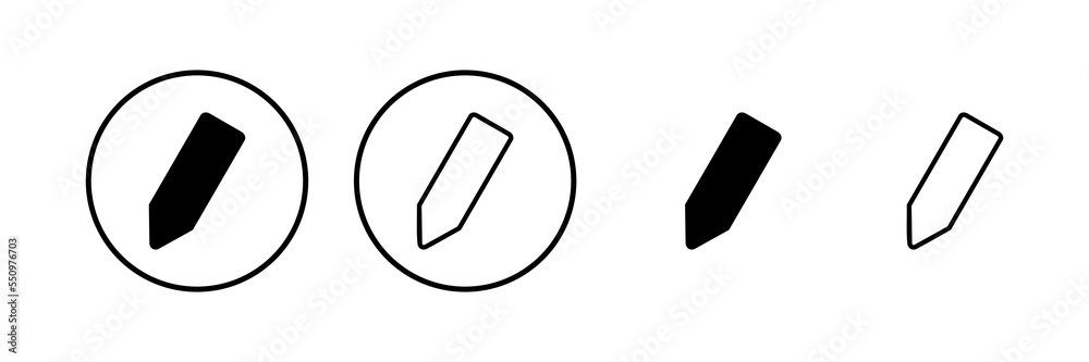 Pencil icon vector illustration. pen sign and symbol. edit icon vector Pencil icon vector illustration. pen sign and symbol. edit icon vector
