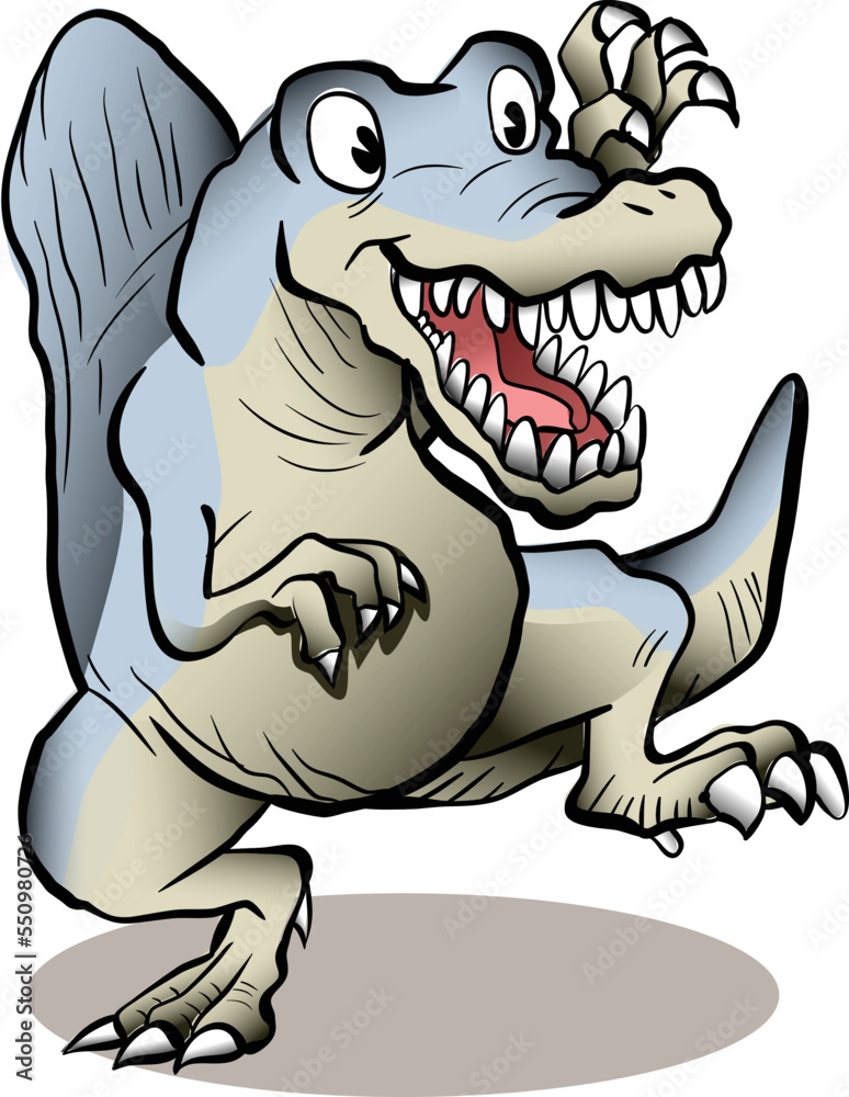 Fototapeta premium cartoon dinosaur animal