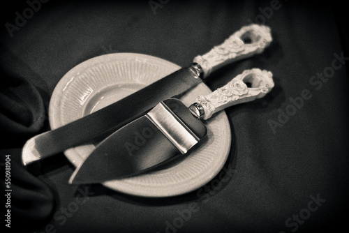 Billede på lærred knife and flatter knife