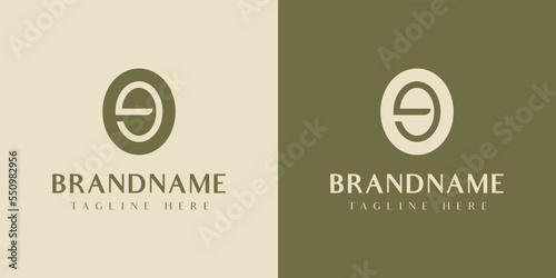 Letter 9 or G Oval Logo, suitable for any business with 9 or G initial.