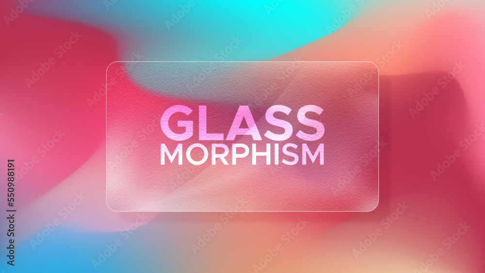 Glass morphism effect vector transparent abstract art Glass morphism effect vector transparent abstract art