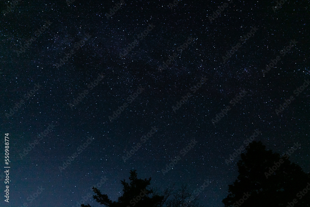 Starry sky taken from the parking lot of Odaigahara in Nara, Japan Starry sky taken from the parking lot of Odaigahara in Nara, Japan