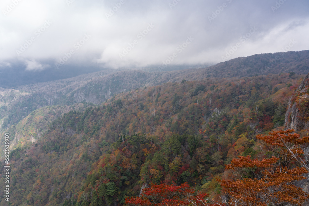 A view of Odaigahara's Daijyagura.