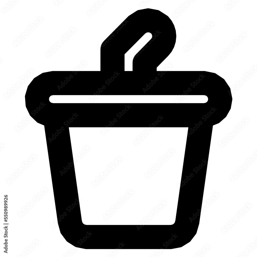 plastic drink cup with straw icon plastic drink cup with straw icon