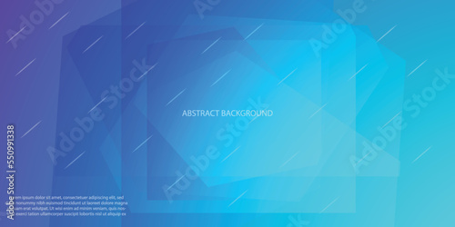 Abstract background design with diagonal blue line pattern. Horizontal vector template for lux business digital banner, formal invitation, luxury voucher, prestigious gift certificate