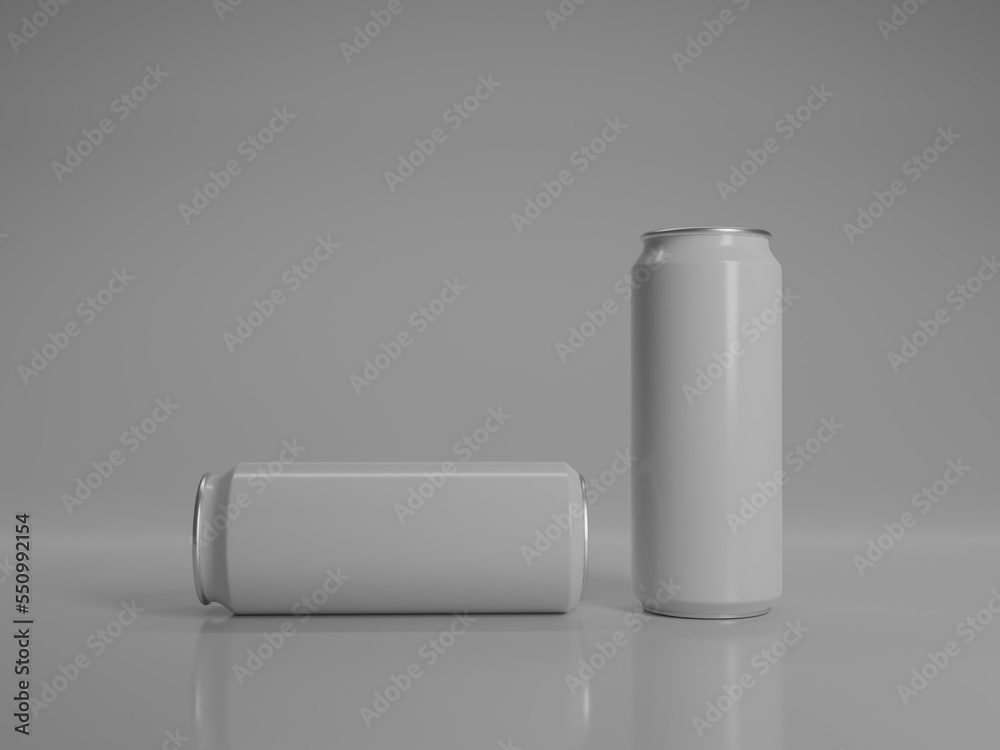 3d white can for creating mockup 3d white can for creating mockup