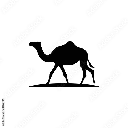 Camel icon silhouette vector illustration