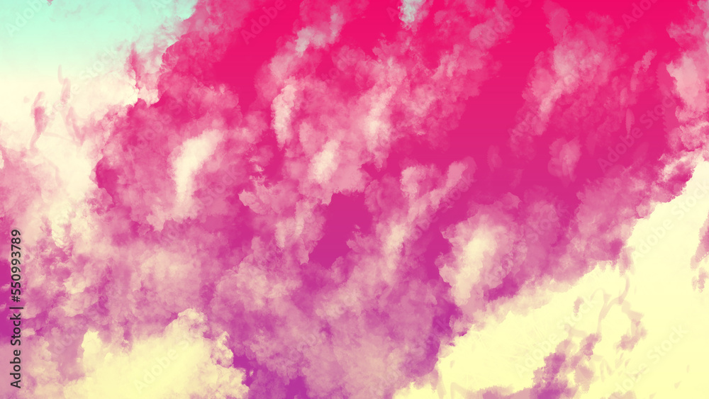 Abstract strange cloud background