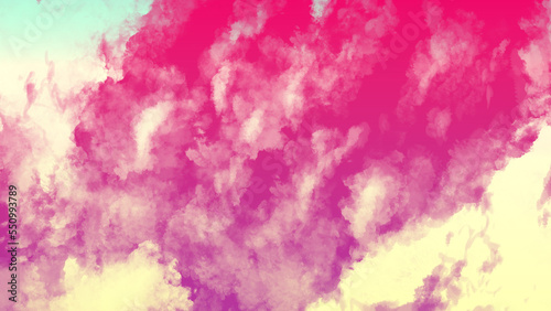 Abstract strange cloud background