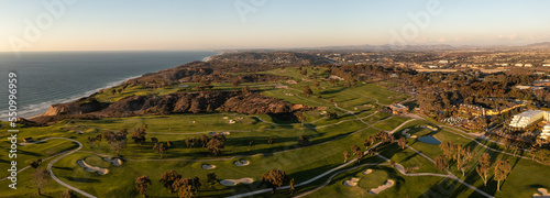 Golf Course at Torrey Pines in La Jolla, California photo