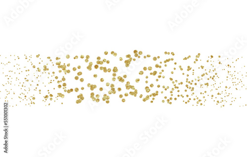 abstract background png horizontal gold grain glitter gradation, transparent suitable for template, background, design, card, invitation, etc.