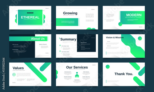 Modern and Creative Business Presentation Design Template. Use for Presentation, Branding, Flyer, Leaflet, Marketing, Advertising, Annual Report, Banner, Landing Page, and Website Design