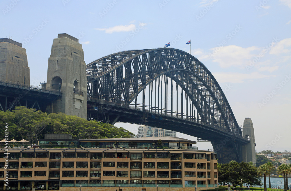Naklejka premium Harbour Bridge - Sydney, Australia
