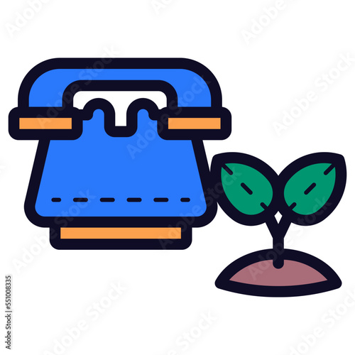agribusiness communication icon