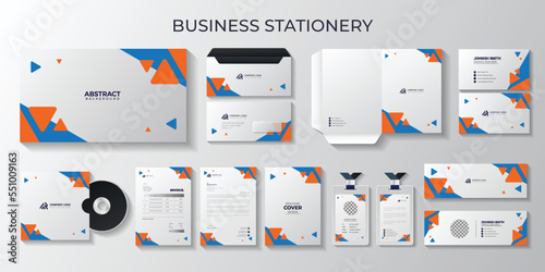 Corporate Identity business professional business stationery and letterhead, identity, branding, id card, envelopes, all item Design