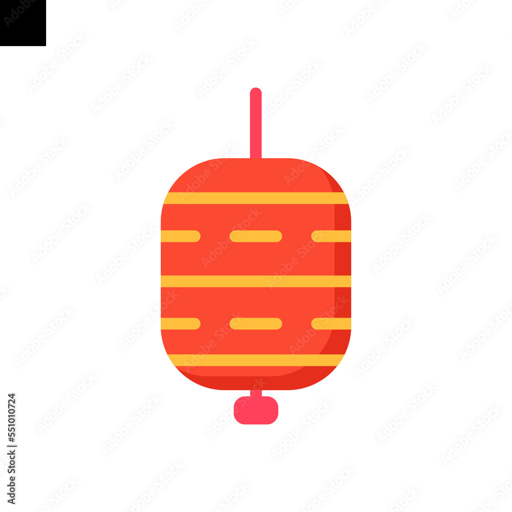 Obraz premium lantern icon vector