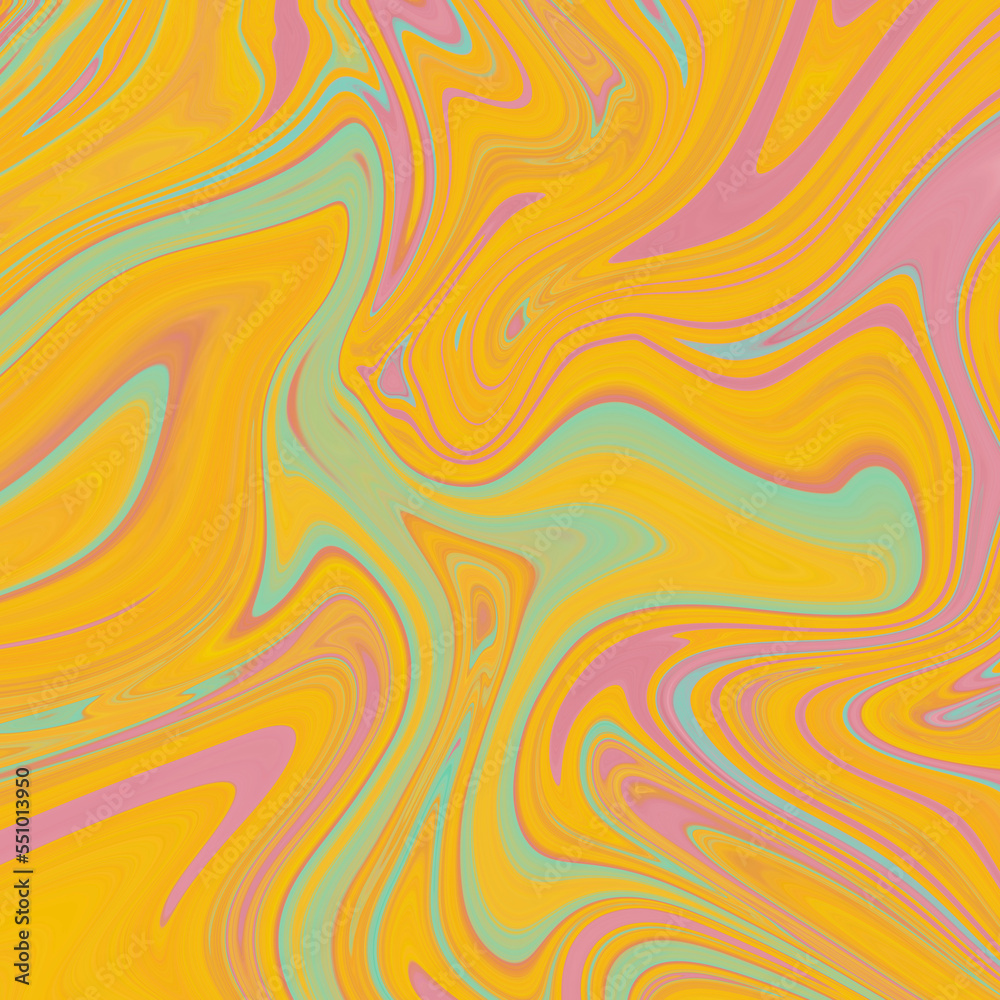 colorful yellow ,pink and blue marble effect art background colorful yellow ,pink and blue marble effect art background