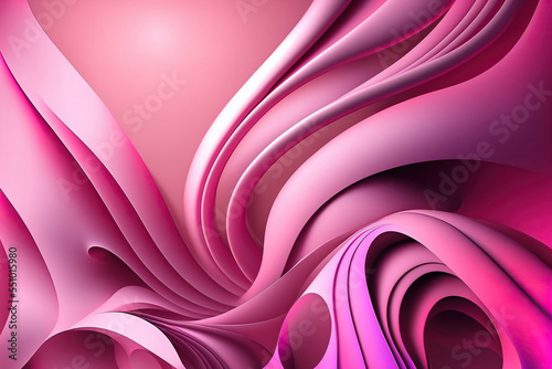Pink abstract 3d wallpaper