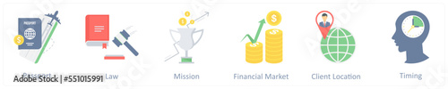 passport, law, mission, trophy
