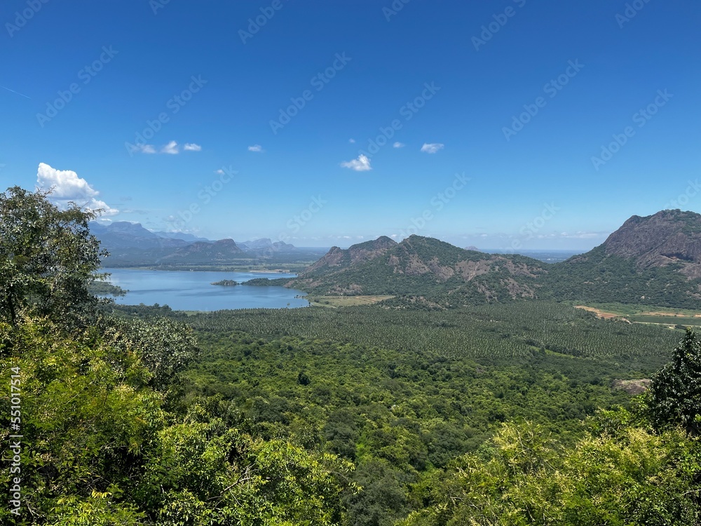 view from the mountain