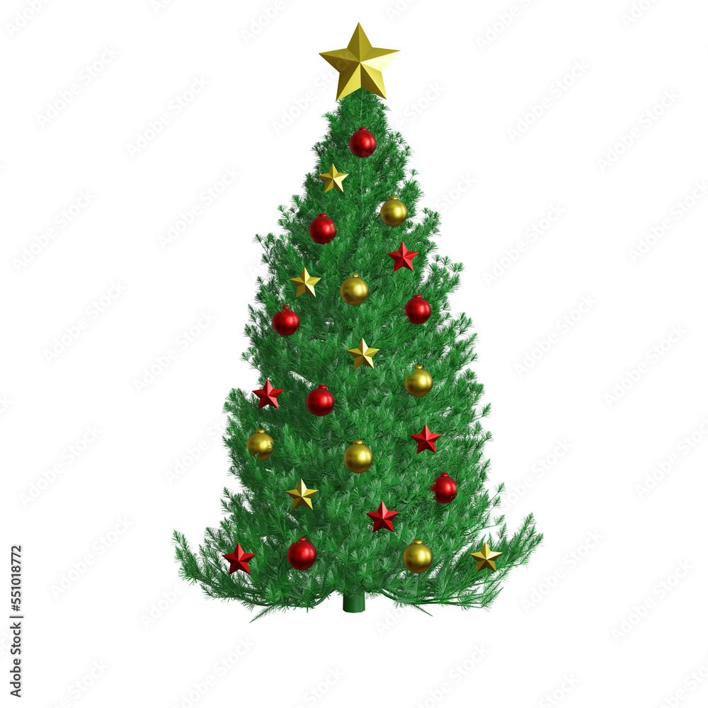 3d christmas tree.