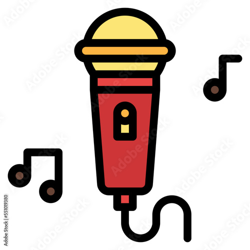 sing microphone song hobby icon