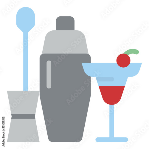 bartending cocktail mixer hobby icon