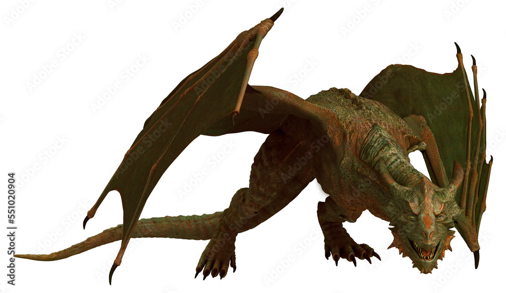 green Dragon attack fantasy creature green Dragon attack fantasy creature