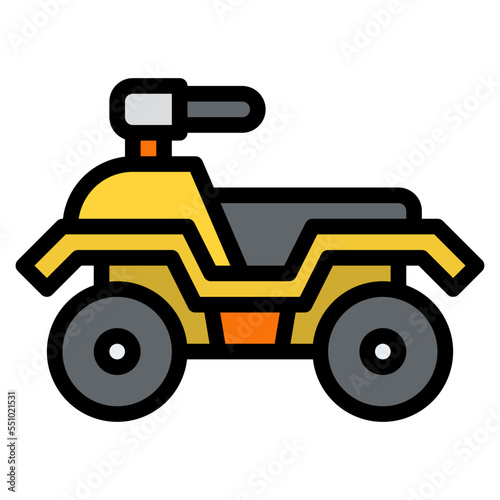 atv vehicle transport transportation icon